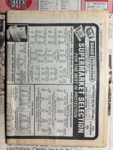 1989 COMICS BUYERS GUIDE Newspaper #814 VG+ 4.5 First Classics / Batman Movie