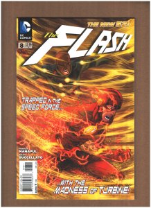 Flash #8 DC Comics 2012 New 52 TURBINE VF+ 8.5