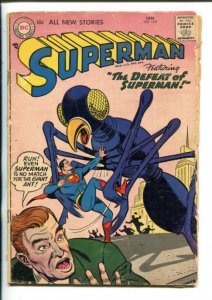 SUPERMAN -#110-1957-DC-ATTACK OF THE GIANT ANTS-good+