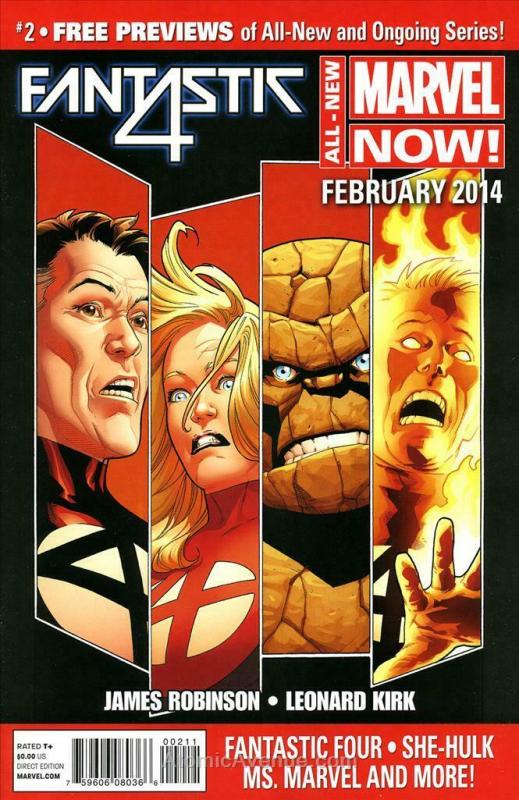 All-New Marvel Now! Previews #2 VF; Marvel | Ms. Marvel app (pre-dates #1)