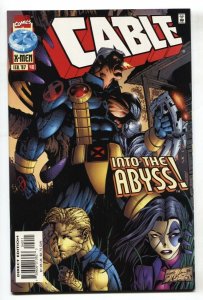 CABLE #40 comic book 1st appearance of Abyss, Nightcrawler’s half-brother 