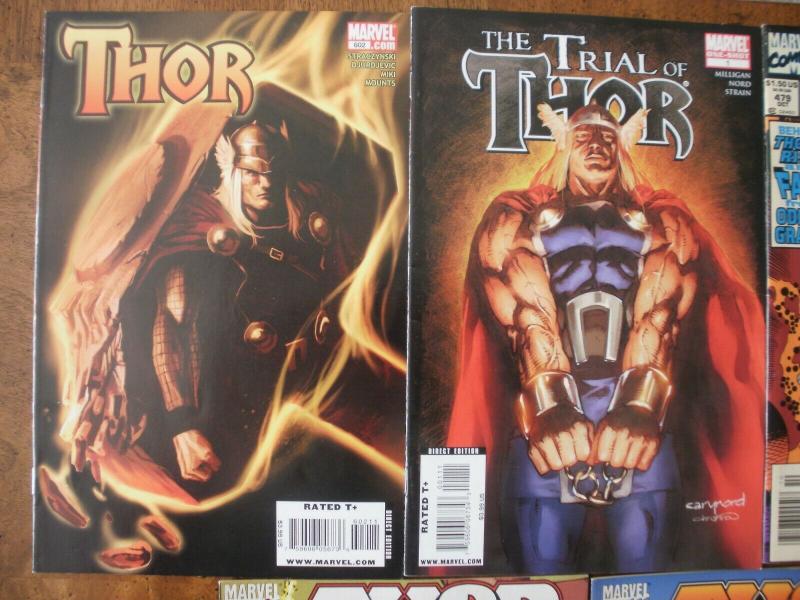 5 MARVEL THOR Comic: #602 MIGHTY THOR #479 THOR CORPS #2 3 TRIAL OF One-Shot