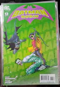 BATMAN AND ROBIN # 13  2010 DC COMICS  grant  MORRISON joker