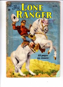 Lone Ranger, The #21 (Mar-50) VG+ Affordable-Grade The Lone Ranger, Tonto, Si...