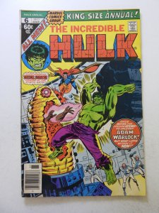 The Incredible Hulk Annual #6 (1977) FN- condition