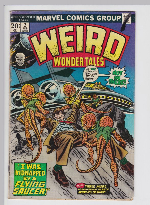 Weird Wonder Tales #2 (Feb 1973) 3.0 GD/VG Marvel Horror