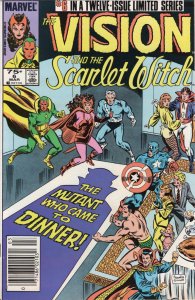 The Vision and the Scarlet Witch #6 Newsstand Edition (1986)