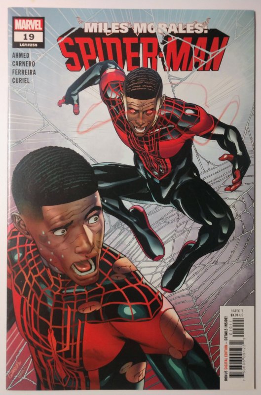 Miles Morales: Spider-Man #19 (9.4, 2020) 1st Cover App & death of Miles Mora...