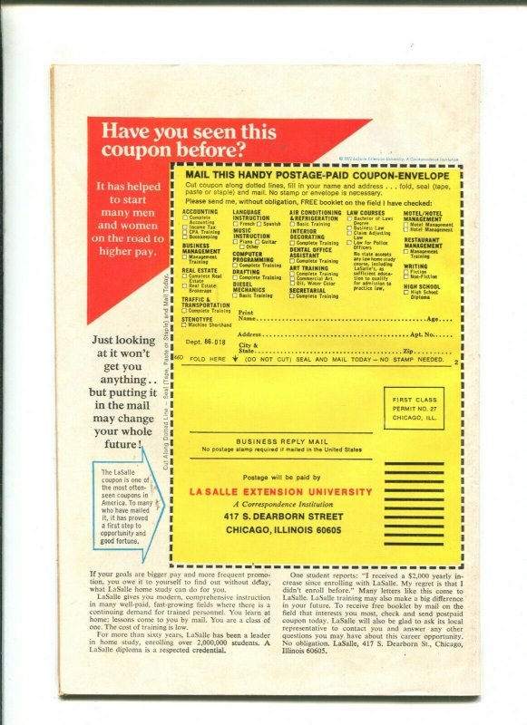 KULL THE CONQUEROR #7 - DWELLERS IN THE DEPTHS (4.5) 1973