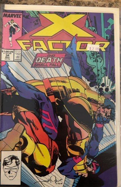 X-Factor #34 (1988) X-Factor 