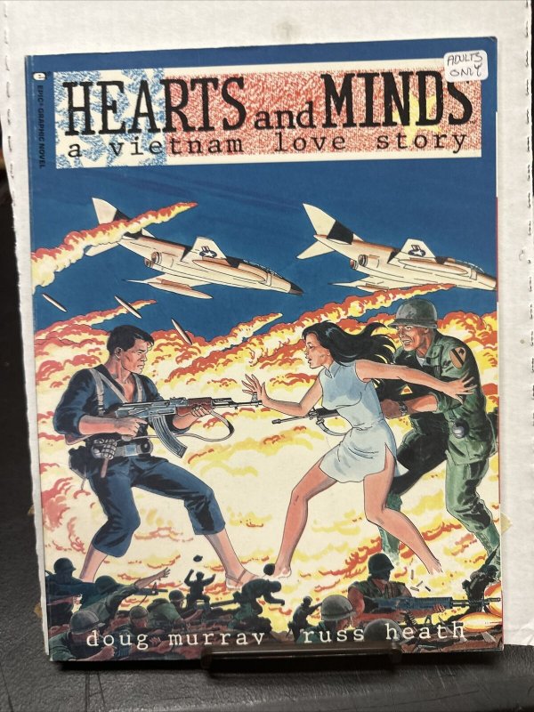 Epic Graphic Novel-Hearts and Minds-Vietnam Love Story--Doug Murray--1990-