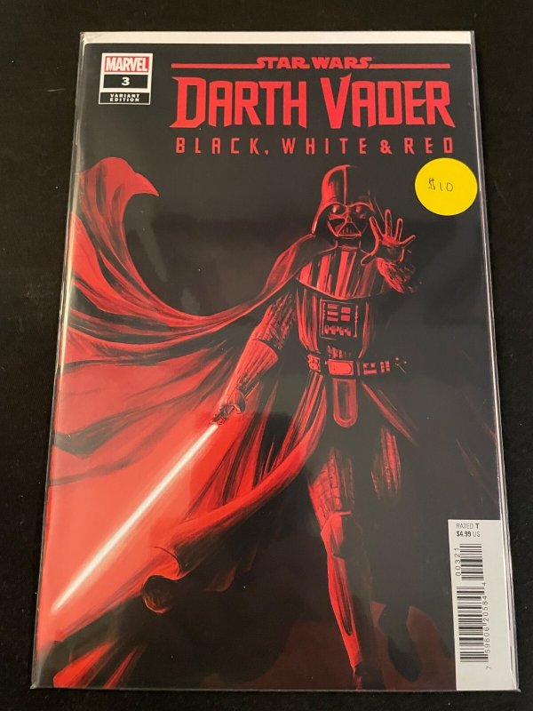 STAR WARS: DARTH VADER - BLACK, WHITE & RED #1-4 Variant Editions, VFNM Cond
