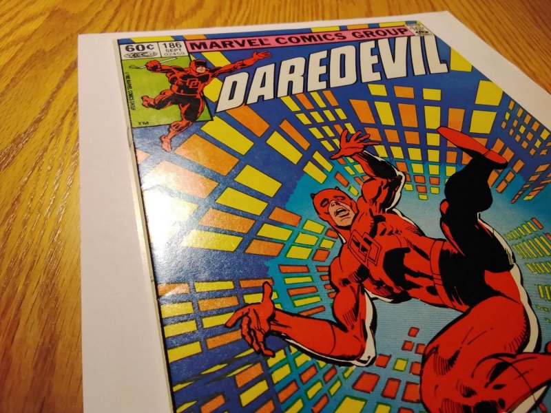 Daredevil #186 Newsstand (1982)