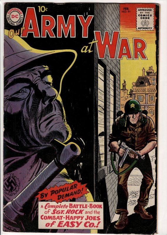 Our Army at War #91 (1960) Sgt. Rock