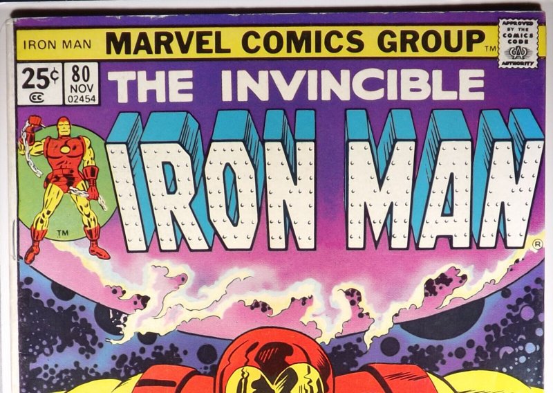IRON MAN #80 VF 1975 MCU Jack Kirby Cover Marvel Comics 