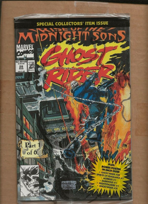 GHOST RIDER #28 SEALED 1ST APPEARANCE LILITH MARVEL MIDNIGHT SONS 