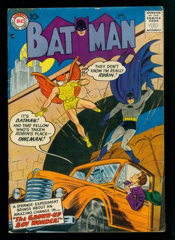 Batman #107 VG- 3.5