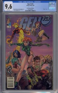 GEN 13 #1 CGC 9.6 $2.50 NEWSSTAND EDITION 9018