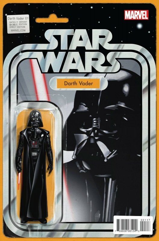 (2015) Star Wars DARTH VADER #1 Figure Variant COMIC Cover! 1st Black Krrsantan