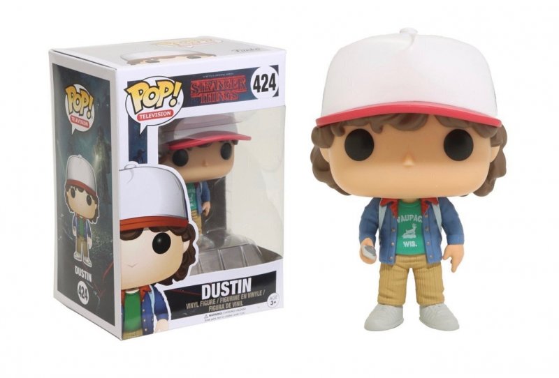 Funko Pop Vinyl Figure #424, Dustin, Stranger Things