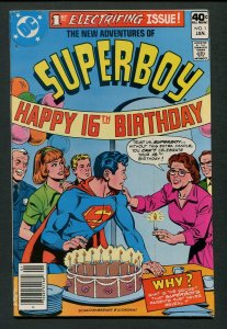 New Adventures of Superboy #1  / 9.0 VFN/NM /  1980