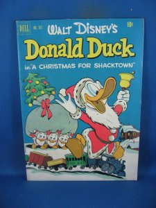 FOUR COLOR 367 DONALD DUCK F DELL BARKS CHRISTMAS FOR SHACKTOWN UNCLE SCROOGE