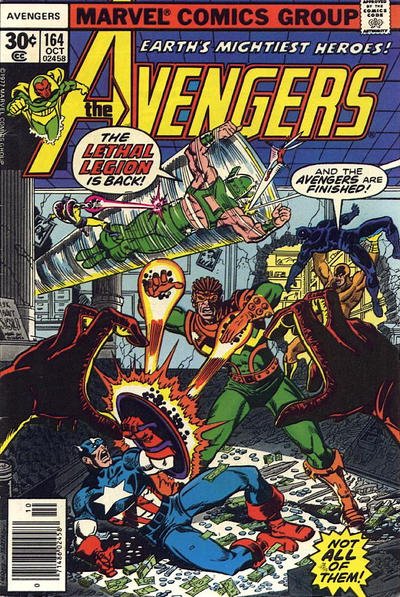 AVENGERS #164 (NG) stock photo