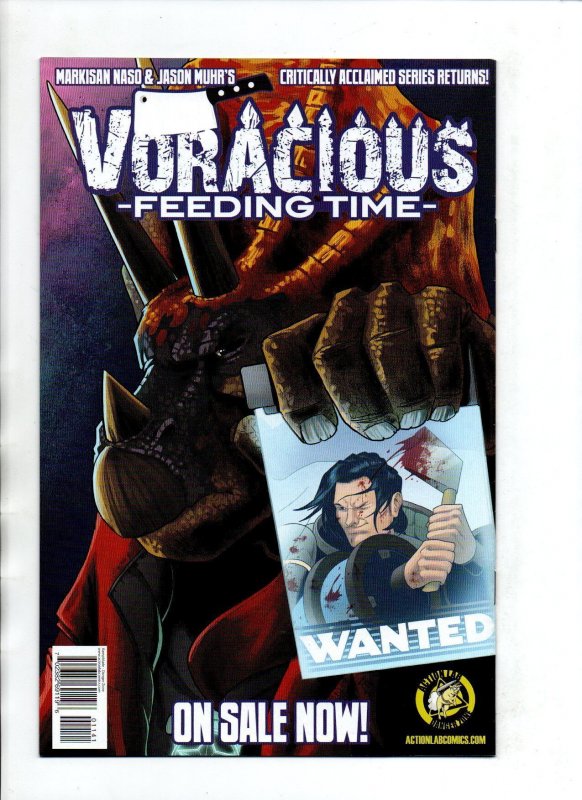 Vampblade #11 Artist's Risque Cover Variant - Action Lab - 2016 - NM