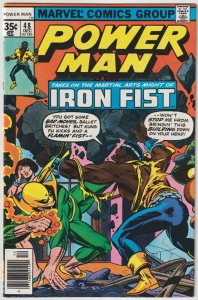 Power Man #48 (Dec 1977, Marvel), FN-VFN (7.0), Power Man & Iron Fist 1st meet