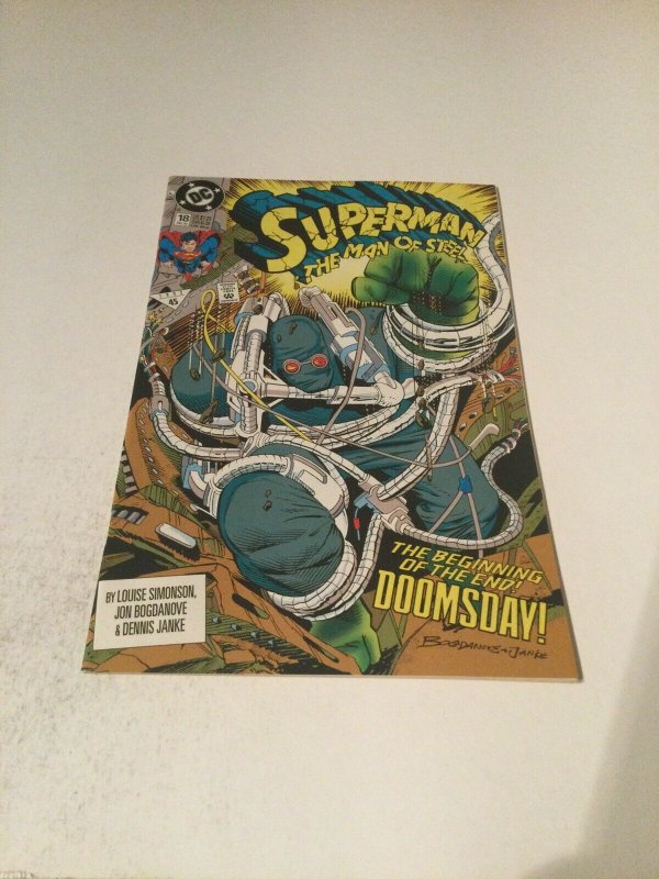 Superman the Man of Steel 18 Nm Near Mint DC Comics