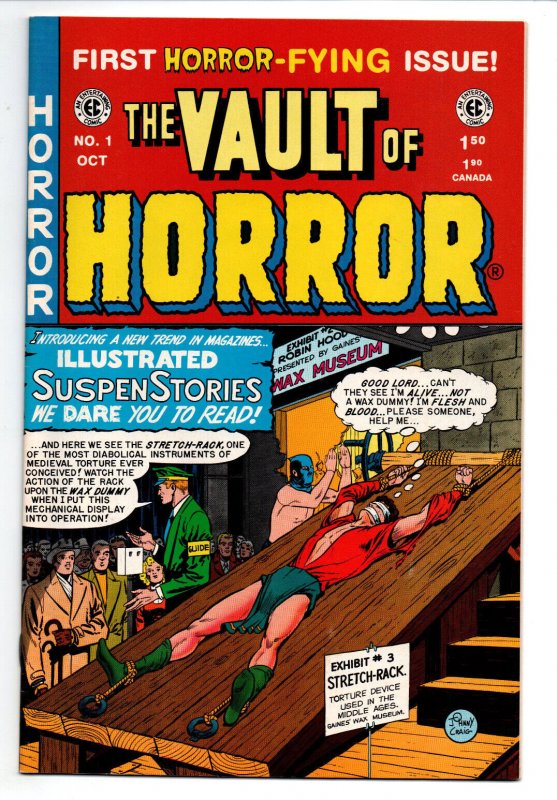 Vault of Horror #1 - Wally Wood - Horror - EC Reprint - 1992 - NM