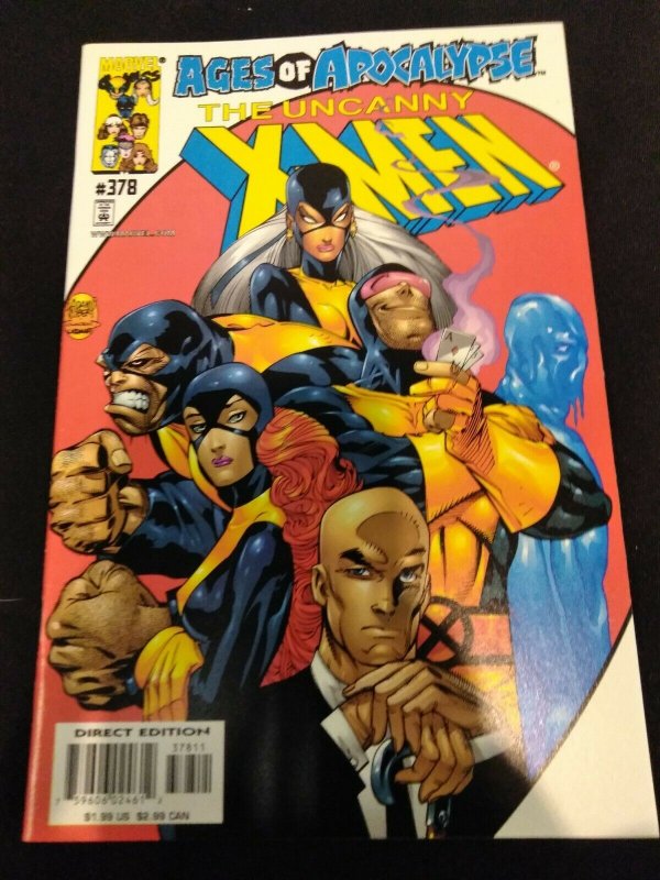 Uncanny X-Men Age of Apocalypse #378 INCLUDES SPIDER-MAN Got Milk? AD 759606024612