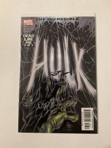 Incredible Hulk 68 Near Mint Nm Signed Jones Reinhold Marvel