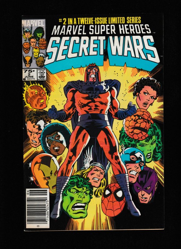 Marvel Super Heroes Secret Wars #2 (1984) FN+