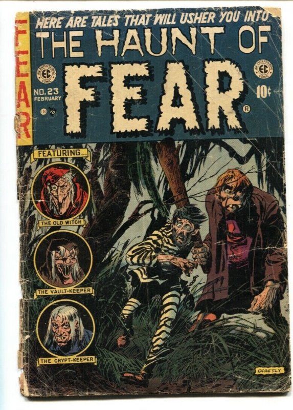 Haunt of Fear #23  EC Pre-code 1954 Horror Comics-Jack Davis- FR/G 