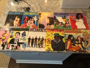 11 Love & Rockets Fantagraphics Magazines #30 31 32 33 34 35 36 37 38 39 40 TD15