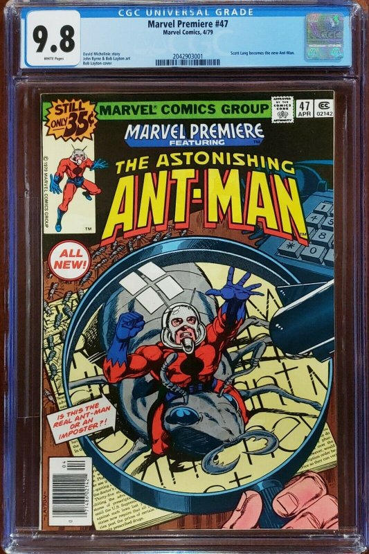 Marvel Premiere 47 CGC 9.8 1st Ant-Man Marvel 1979