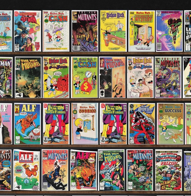 Huge Lot 150+ Comics with Detective Comics, Airboy, The New Mutants & More!