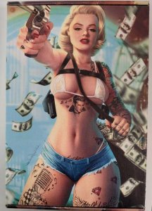 Power Hour Marilyn Monroe Gangster 4 Comic Box Set (Nice, Naughty, Full Nude)