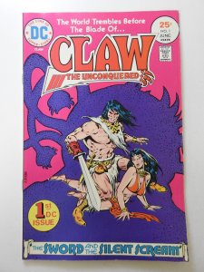 Claw the Unconquered #1 (1975) VF Condition