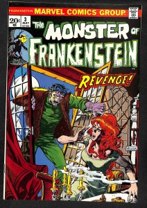 Frankenstein #3 VF 8.0 Marvel Comics