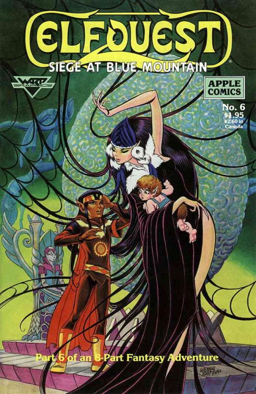 Elfquest: Siege at Blue Mountain #6 VF/NM Apple - save on shipping - details ins