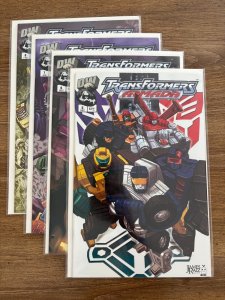 Lot Of 4 Transformers Armada Dreamwave Comic Books # 5 6 7 8 VF-NM 12 J444