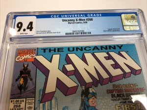 Uncanny X-Men (1990) # 268 (CGC 9.4) Lee Claremont | Captain America Black Widow