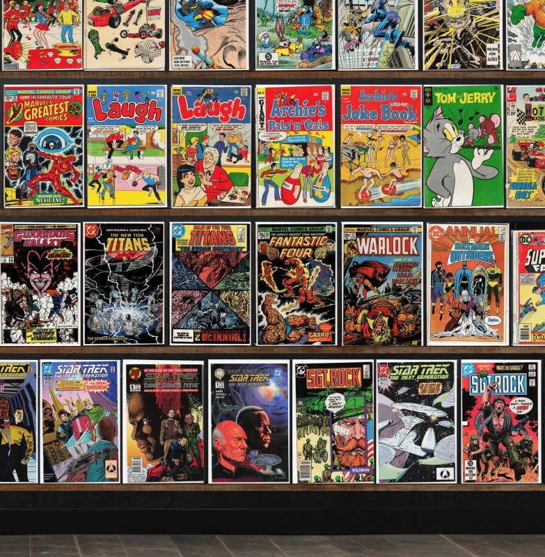 Huge Lot 140+ Comics with Sgt. Rock, Wolverine, Detective Comics & More!