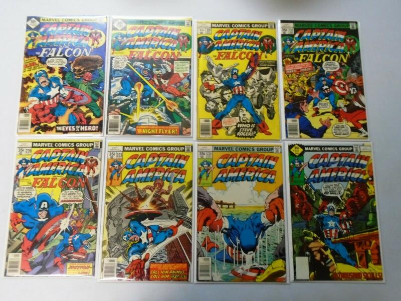 Bronze Age Captain America Comic Lot From:#200-250, 31 Diff Avg 6.0/FN (1976-80)