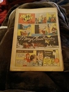 mutt and jeff 56 dc comics 1952 Golden  age precode comic strip bud fisher art