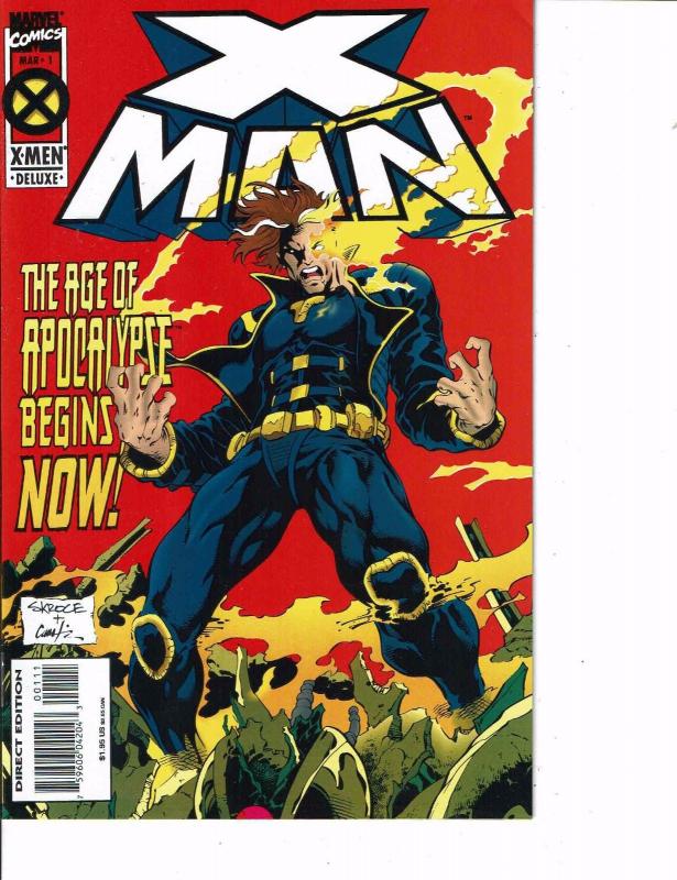 Lot Of 2 Marvel Comic Books Cable #20 and X Man #1 Thor  ON5