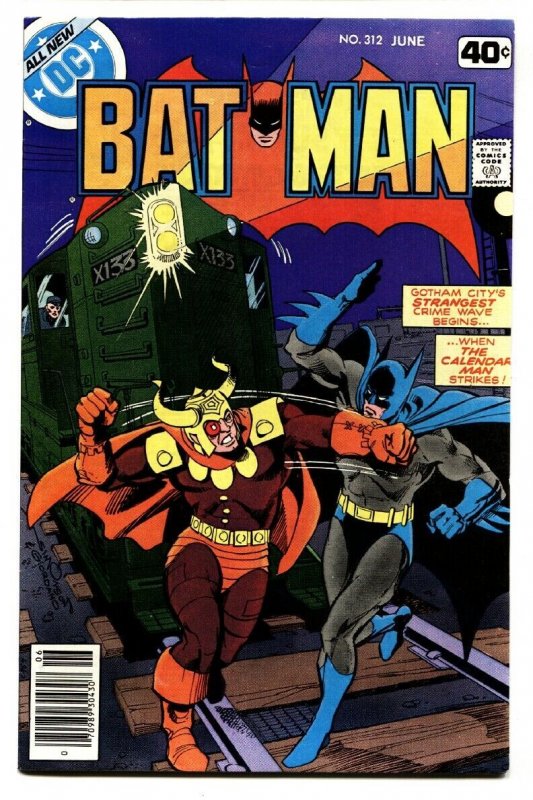 Batman #312 1979-Bronze Age-DC comics  Calendar Man VF