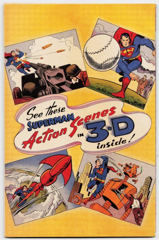Three-Dimension Adventures Superman (1953) with 3-D glasses!